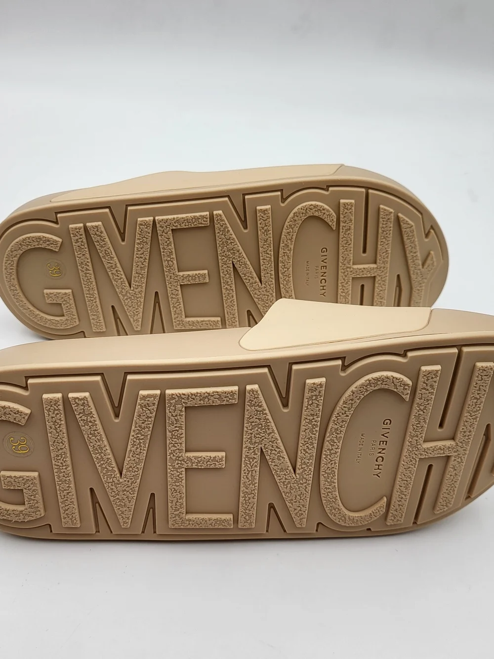 Givenchy Label Slide mules in rubber EU39 New!!! UNISEX..